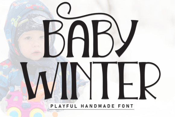Baby Winter: A Charming Handwritten Font for Magical Designs
