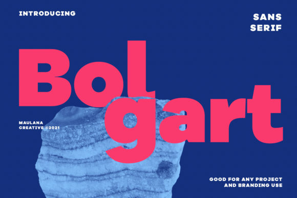 Bolgart: A Bold Display Font for Confident Design