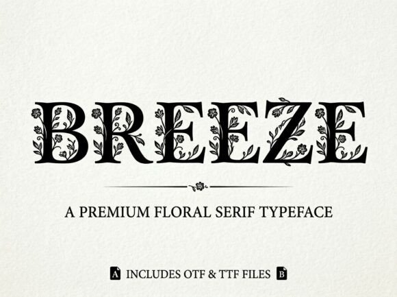 Breeze: A Display Font That Demands Attention
