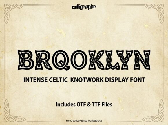 Brooklyn: A Bold Typeface for Head-Turning Design