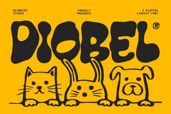 Diobel: A Playful Display Font Full of Personality and Charm