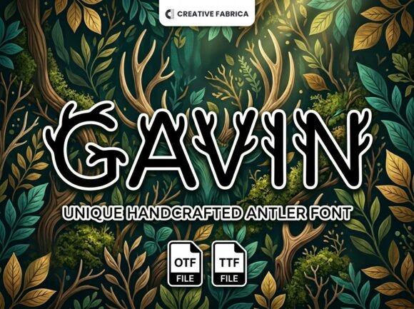 Gavin: A Font That Captures the Wild Spirit