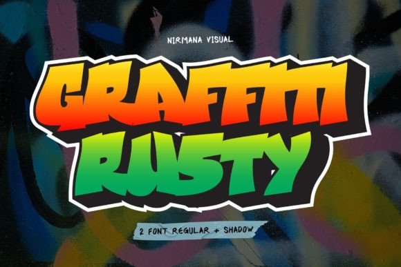 Graffiti Rusty: A Bold Typeface for Urban Design