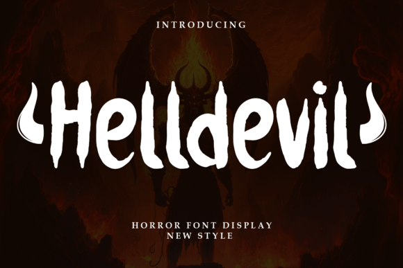 Helldevil: A Bold Typeface for Edgy Design