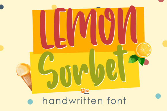Lemon Sorbet: A Bold and Friendly Display Font