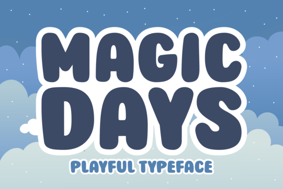 Magic Days: Your Friendly All-Caps Display Font
