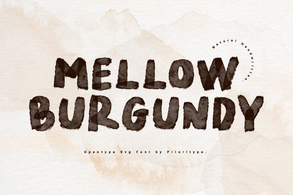Mellow Burgundy: A Font That Elevates Every Design