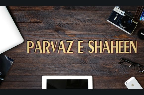 Parvaz E Shaheen: A Stunning Display Typeface for Creative Projects