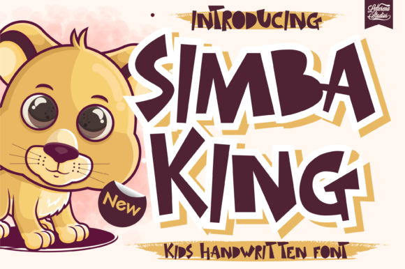 Simba King: A Fun and Versatile Display Typeface