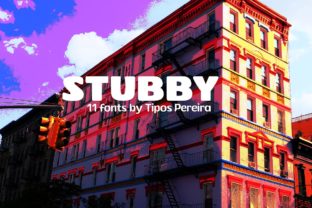 Stubby: A Sweet and Charming Display Font