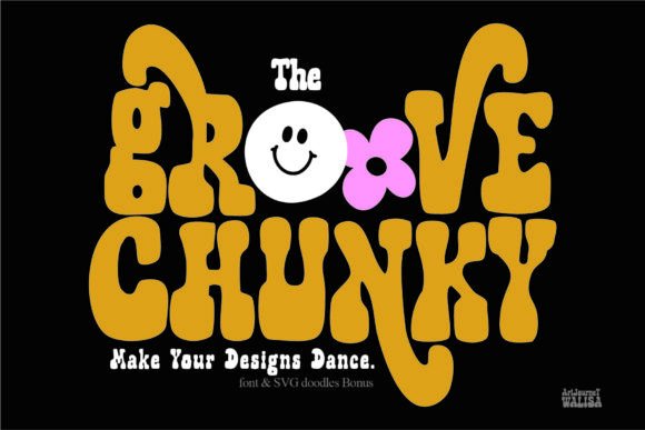 The Groove Chunky: Retro Font for Modern Design