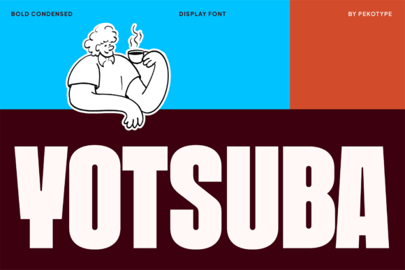 Yotsuba: The Bold Display Font for Modern Design
